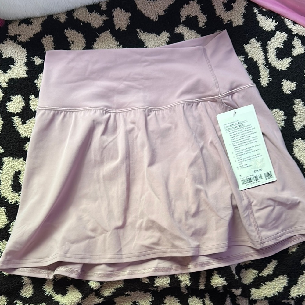 Lululemon Athletica Purple Skater Mini Skirt Casual
